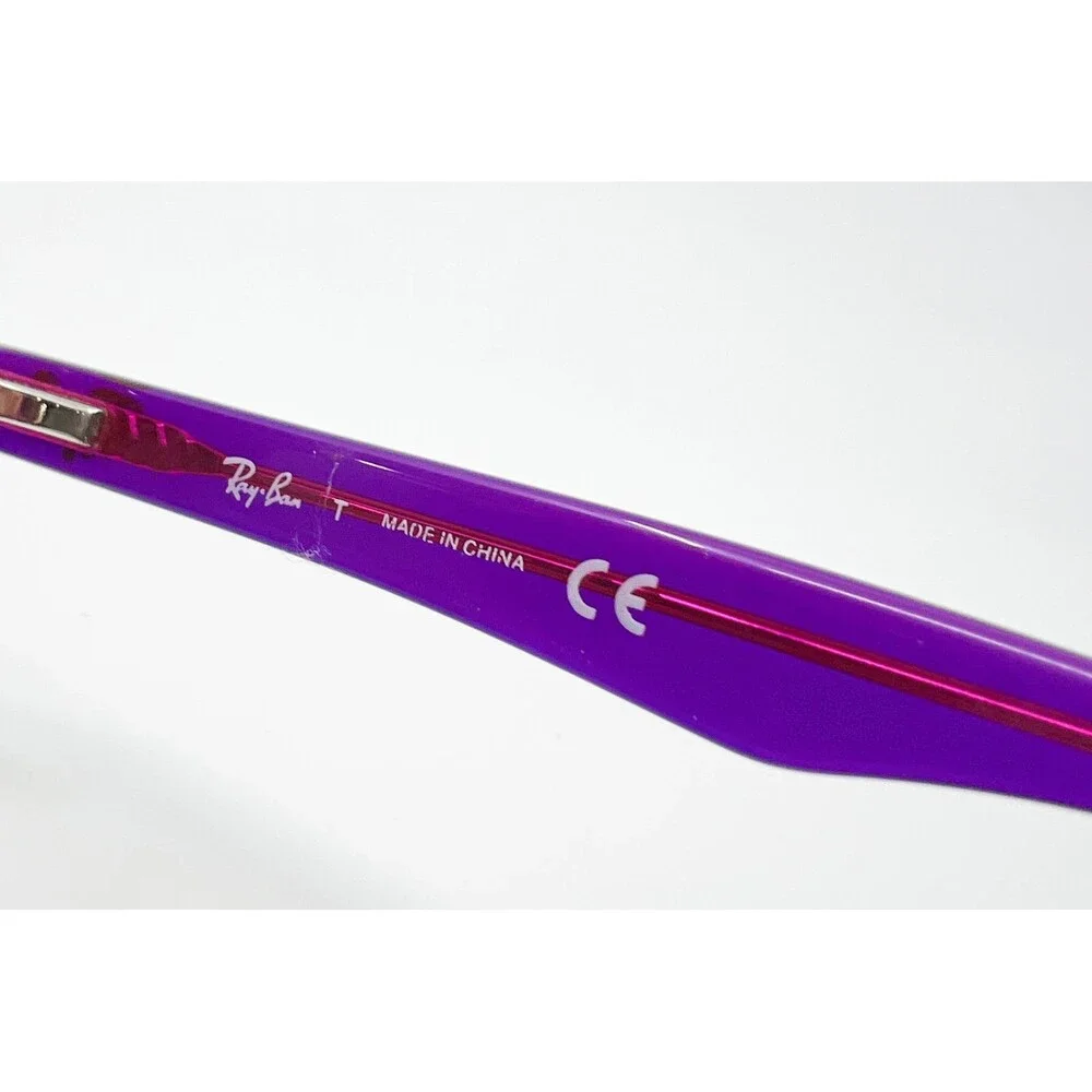 Ray-Ban Eyeglasses Kids Purple Pink RB 1555 3666 48-16-130
